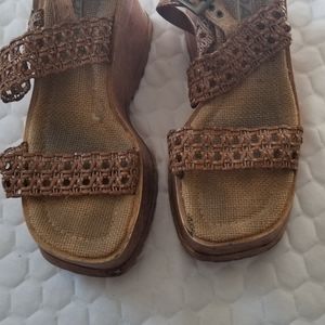 Vintage Soda Platform Sandals